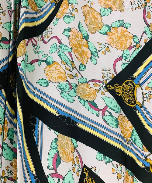 MILLION CARATS（ミリオンカラッツ）の「ジョーゼットフラワーパネルスカート（スカート・レディース・ベージュ/パープル/サックスブルー・FREE）」の22枚目の写真