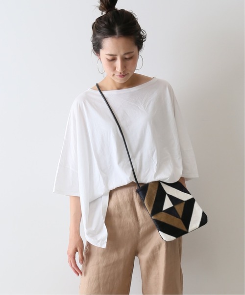 FRAMeWORK(フレームワーク)の「ポンチョ T-SHIRT◆(Tシャツ/カットソー)」|ホワイト