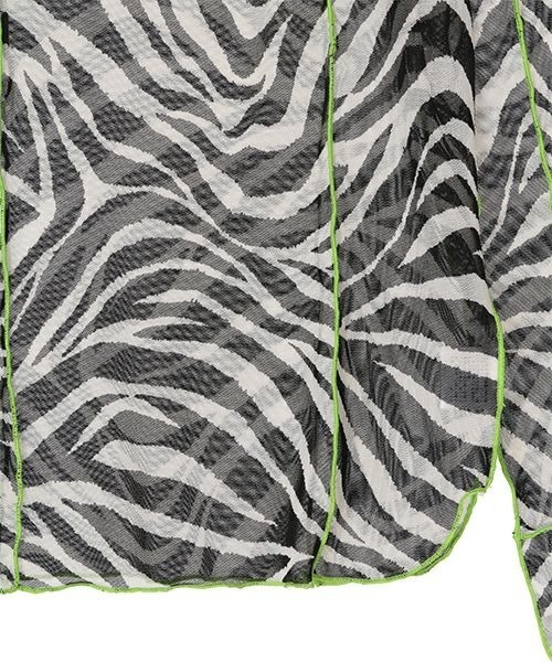 Candy Stripper（キャンディストリッパー）の「CANDY SHEER トップス（Tシャツ/カットソー・レディース・レオパード/ゼブラ/オレンジ/ブラック・2）」の16枚目の写真