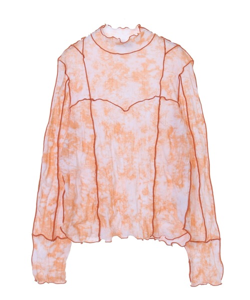 Candy Stripper（キャンディストリッパー）の「CANDY SHEER トップス（Tシャツ/カットソー・レディース・レオパード/ゼブラ/オレンジ/ブラック・2）」の20枚目の写真