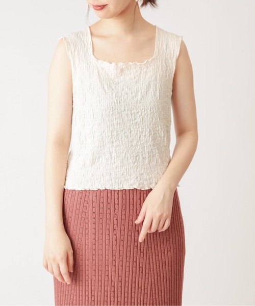 natural couture(ナチュラルクチュール)の「着回しぽこぽこアンサンブル(アンサンブル・レディース・ブラック/イエロー/モカ/アイボリー・FREE)」の21枚目の写真