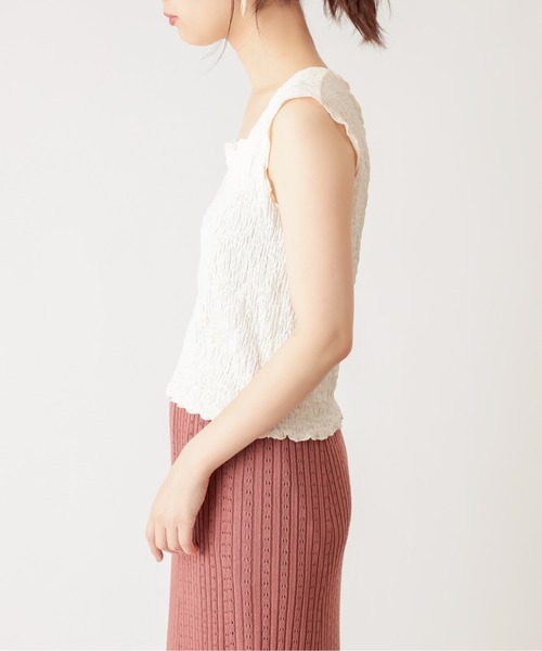 natural couture(ナチュラルクチュール)の「着回しぽこぽこアンサンブル(アンサンブル・レディース・ブラック/イエロー/モカ/アイボリー・FREE)」の15枚目の写真