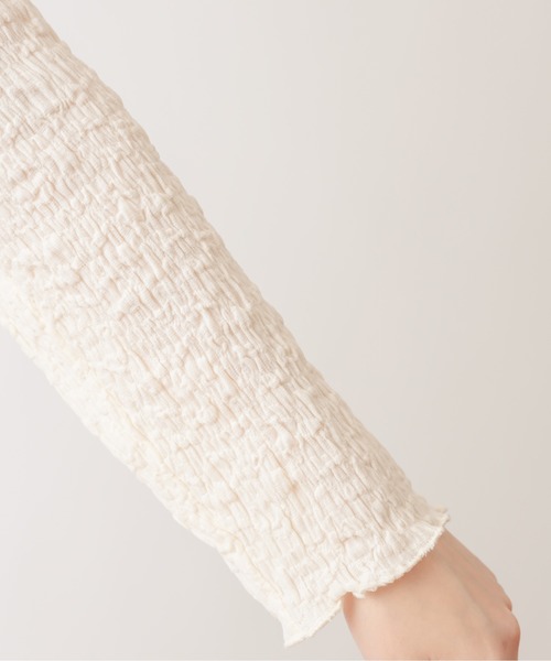 natural couture(ナチュラルクチュール)の「着回しぽこぽこアンサンブル(アンサンブル・レディース・ブラック/イエロー/モカ/アイボリー・FREE)」の16枚目の写真