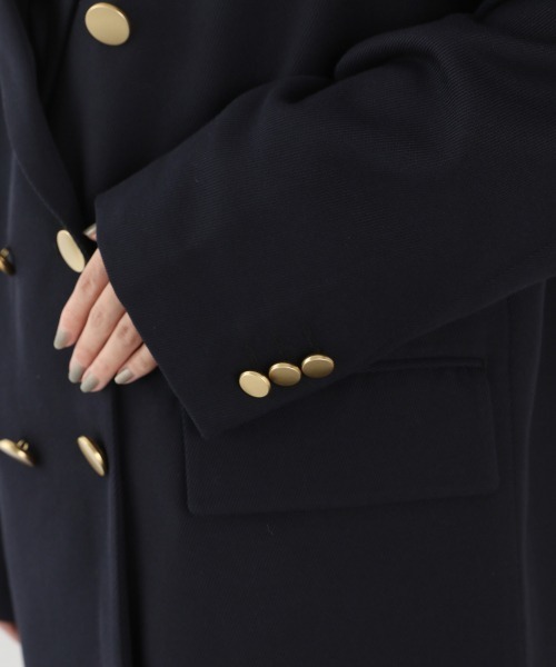 LOWRYS FARM（ローリーズファーム）の「カルゼルーズブレザー　891424（テーラードジャケット・レディース・ネイビー・FREE）」の8枚目の写真