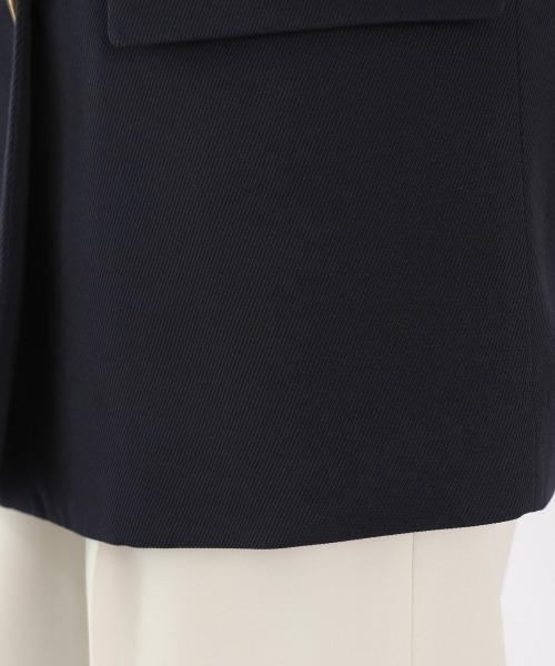 LOWRYS FARM（ローリーズファーム）の「カルゼルーズブレザー　891424（テーラードジャケット・レディース・ネイビー・FREE）」の10枚目の写真