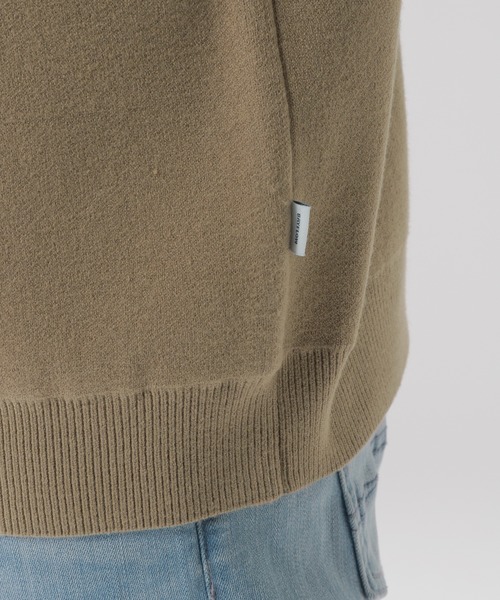 12gスウェットライクニットプルオーバー ニット セーター トップス セール L S ニット セーター Bayflow ベイフロー のファッション