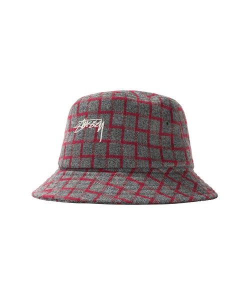 STUSSY（ステューシー）の「Brent Check Wool Bucket Hat（ハット）」 WEAR