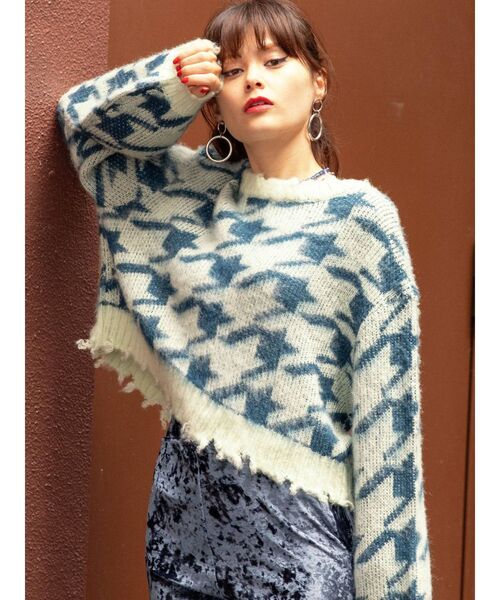 jouetie（ジュエティ）の「ミニ2WAYカーディガン（カーディガン/ボレロ・レディース・レッド/グリーン/その他1/その他2・MEDIUM）」の3枚目の写真