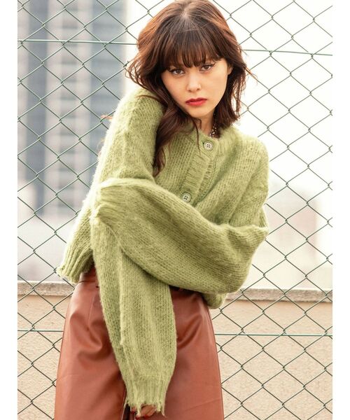 jouetie（ジュエティ）の「ミニ2WAYカーディガン（カーディガン/ボレロ・レディース・レッド/グリーン/その他1/その他2・MEDIUM）」の20枚目の写真