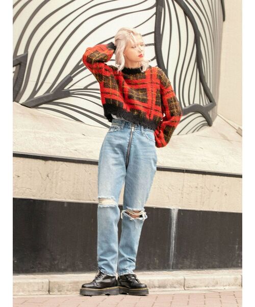 jouetie（ジュエティ）の「ミニ2WAYカーディガン（カーディガン/ボレロ・レディース・レッド/グリーン/その他1/その他2・MEDIUM）」の22枚目の写真