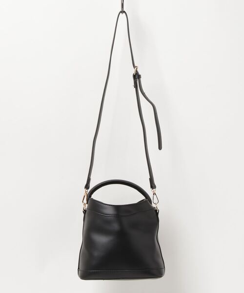 Aunt Marie's(アントマリーズ)の「【A4対応】【ショルダー取り外し可能】ワンハンドルミニバッグ/AUNT MARIE'S(ハンドバッグ・レディース・ベージュ/ブラック/ダークブラウン/ブラウン・FREE)」の14枚目の写真