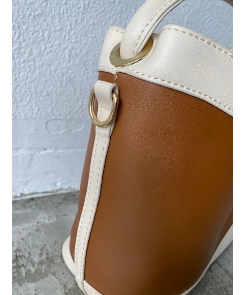 Aunt Marie's(アントマリーズ)の「【A4対応】【ショルダー取り外し可能】ワンハンドルミニバッグ/AUNT MARIE'S(ハンドバッグ・レディース・ベージュ/ブラック/ダークブラウン/ブラウン・FREE)」の10枚目の写真