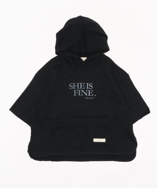 Undeny アンデニー 7分丈パーカー パーカー Undeny アンディニ のファッション パーカー セール