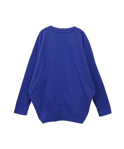 mercibeaucoup,（メルシーボークー）の「メルジュヴティー（Tシャツ/カットソー・レディース・ホワイト/ブラック/ベージュ/ブルー・01）」の7枚目の写真