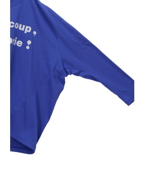 mercibeaucoup,（メルシーボークー）の「メルジュヴティー（Tシャツ/カットソー・レディース・ホワイト/ブラック/ベージュ/ブルー・01）」の11枚目の写真