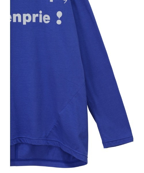 mercibeaucoup,（メルシーボークー）の「メルジュヴティー（Tシャツ/カットソー・レディース・ホワイト/ブラック/ベージュ/ブルー・01）」の12枚目の写真