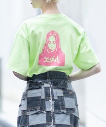 X-girl（エックスガール）の「X-girl x YURINO POP DIVA S/S MENS TEE 