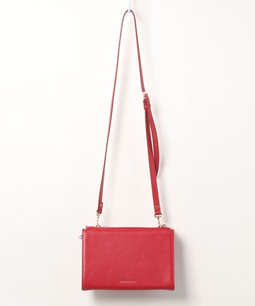 SMIR NASLI（サミールナスリ）の「2WAYお財布ショルダー（ショルダーバッグ・レディース・ゴールド/ブラック/レッド/グレイッシュベージュ・9）」の9枚目の写真