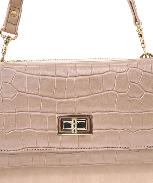 SMIR NASLI（サミールナスリ）の「2WAYお財布ショルダー（ショルダーバッグ・レディース・ゴールド/ブラック/レッド/グレイッシュベージュ・9）」の16枚目の写真