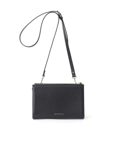 SMIR NASLI（サミールナスリ）の「2WAYお財布ショルダー（ショルダーバッグ・レディース・ゴールド/ブラック/レッド/グレイッシュベージュ・9）」の22枚目の写真