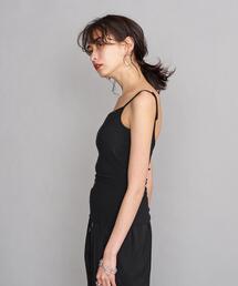 BEAUTY&YOUTH UNITED ARROWS | BY ラウンドネックリブ ブラキャミソール(キャミソール)