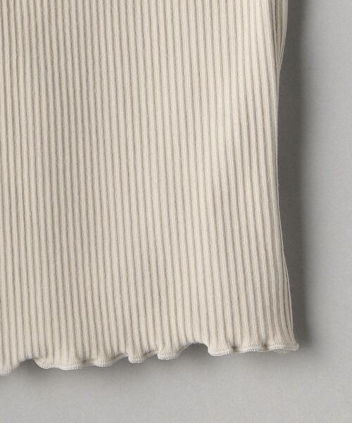 BEAUTY&YOUTH UNITED ARROWS（ビューティーアンドユースユナイテッドアローズ）の「BY ラウンドネックリブ ブラキャミソール（キャミソール・レディース・ブラック/ベージュ/グレー/モカ・FREE）」の13枚目の写真