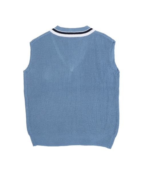 Figments（フィグメンツ）の「チルデンベスト（ベスト・レディース・ブルー/ホワイト・FREE）」の8枚目の写真