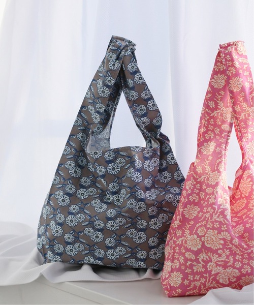 JOURNAL STANDARD relume(ジャーナルスタンダード レリューム)の「コットンプリントショッピングバッグ◆(エコバッグ/サブバッグ・レディース・ピンク/ブルー/グレー系その他・FREE)」の2枚目の写真