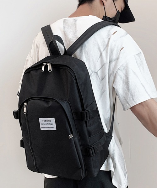 aimoha(アイモハ)の「ユニセックス撥水リュック(バックパック/リュック・メンズ・ホワイト/ブラック・FREE)」の7枚目の写真