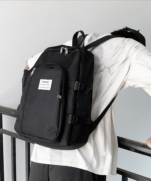 aimoha(アイモハ)の「ユニセックス撥水リュック(バックパック/リュック・メンズ・ホワイト/ブラック・FREE)」の8枚目の写真