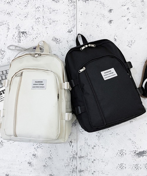 aimoha(アイモハ)の「ユニセックス撥水リュック(バックパック/リュック・メンズ・ホワイト/ブラック・FREE)」の14枚目の写真