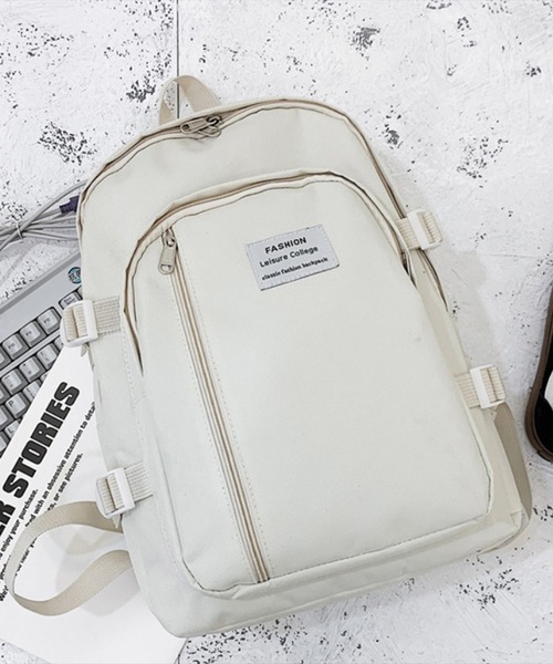 aimoha(アイモハ)の「ユニセックス撥水リュック(バックパック/リュック・メンズ・ホワイト/ブラック・FREE)」の16枚目の写真