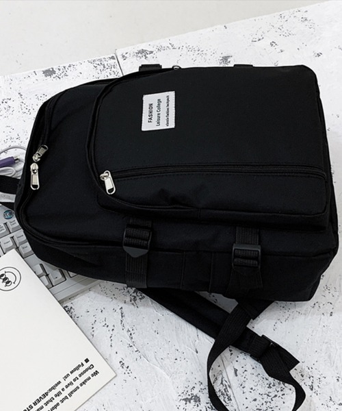 aimoha(アイモハ)の「ユニセックス撥水リュック(バックパック/リュック・メンズ・ホワイト/ブラック・FREE)」の20枚目の写真