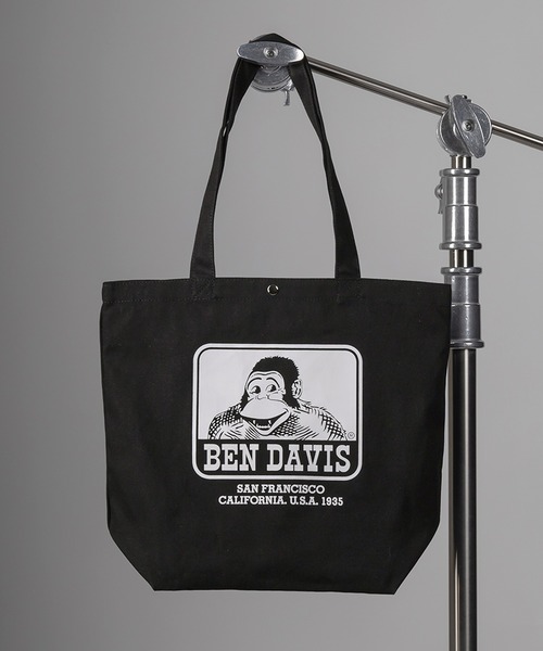 BEN DAVIS（ベンデイビス）の「【BEN DAVIS/ベンデイビス】ブランドロゴ キャンバストートバッグ（トートバッグ・レディース・オフホワイト/ブラック・FREE）」の16枚目の写真