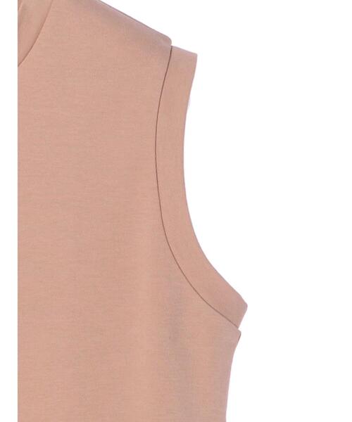 earth music&ecology（アースミュージックアンドエコロジー）の「スムーススリーブレスカットソー ＊（Tシャツ/カットソー・レディース・ブラック/ブラウン/オフホワイト/ピンク/ミント/グレイッシュベージュ・M/L）」の16枚目の写真