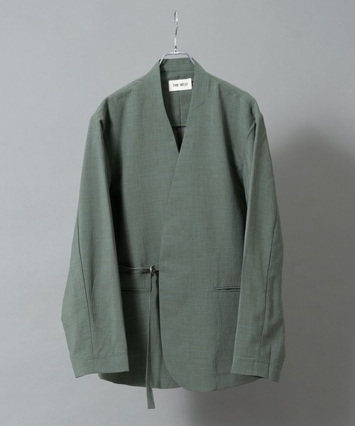 THE HITSS（ヒッツ）の「【THE HITSS】ワッシャー加工 リラックスフィット タイロッケンジャケット＆イージーワイドパンツ［セットアップ商品］（セットアップ・メンズ・グリーン/ベージュ/ブルー・XL/M/L）」の9枚目の写真