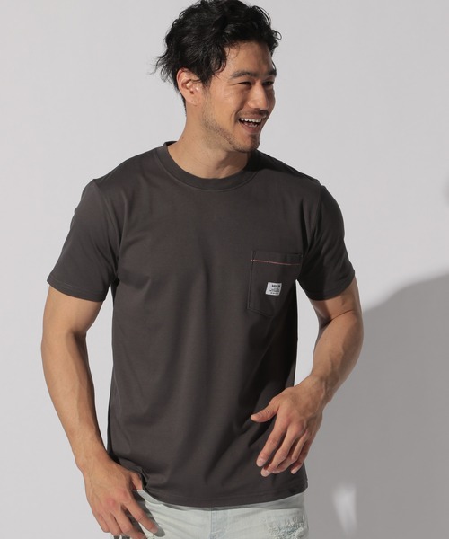 BAYFLOW（ベイフロー）の「HAVE A NICE TEE（Tシャツ/カットソー・メンズ・ホワイト/ベージュ/グリーン/チャコール・SMALL/MEDIUM/LARGE）」の2枚目の写真