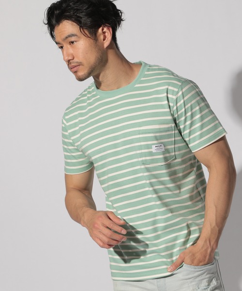 BAYFLOW（ベイフロー）の「HAVE A NICE TEE（Tシャツ/カットソー・メンズ・ホワイト/ベージュ/グリーン/チャコール・SMALL/MEDIUM/LARGE）」の19枚目の写真