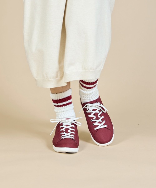 ing(イング)の「晴雨兼用ローカットスニーカー(スニーカー・レディース・ブラック/ブラウン/ベージュ/グレー/アイボリー/アッシュグレー/ワイン・LL/L/M/S)」の8枚目の写真