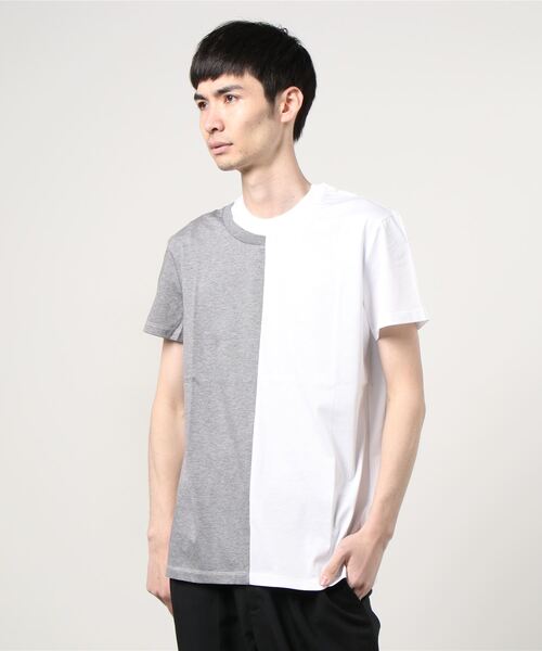 P.M.D.S.(ピー エム ディー エス)の「P.M.D.S./ピーエムディーエス/キリカエシTEE(Tシャツ/カットソー・メンズ・ホワイト・LARGE/X-LARGE/MEDIUM)」の1枚目の写真