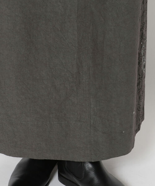 ONE MADE（ワンメイド）の「ONE MADE（ワンメイド）別注カーゴスカート（スカート・レディース・カーキ・FREE）」の7枚目の写真