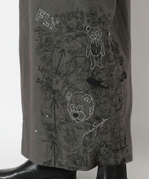 ONE MADE（ワンメイド）の「ONE MADE（ワンメイド）別注カーゴスカート（スカート・レディース・カーキ・FREE）」の6枚目の写真