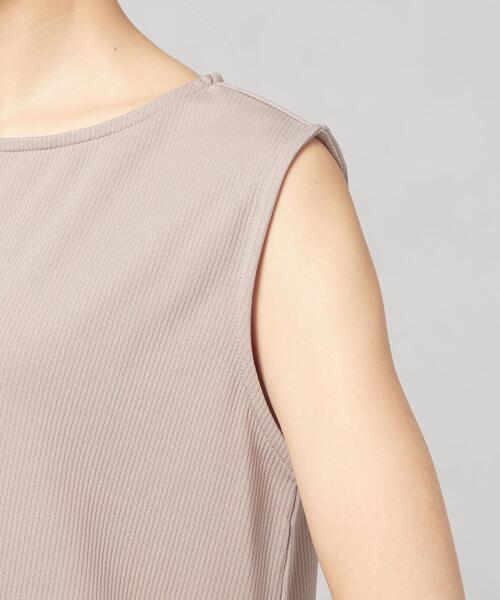 ＜closet story＞ノースリーブチュニック&パンツ セットアップ -ウォッシャブル