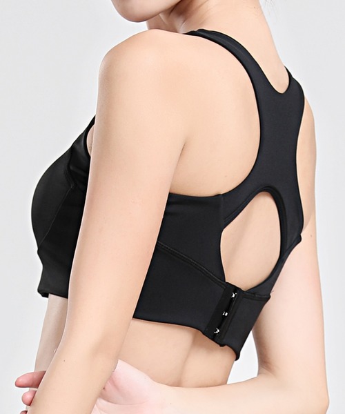 DAY CLOSET（デイ クローゼット）の「レディース 速乾フィットネスヨガブラトップ（スポーツブラ・レディース・グレー/ワイン/ブラック/ミント・M/L/S/LL）」の7枚目の写真