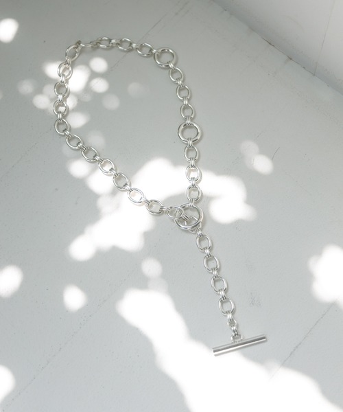 Bonjour Girl（ボンジュールガール）の「AZUKI マルチWAYチェーンチョーカーネックレス（ネックレス・レディース・シルバー・FREE）」の9枚目の写真