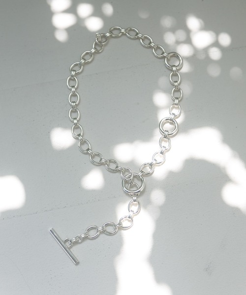 Bonjour Girl（ボンジュールガール）の「AZUKI マルチWAYチェーンチョーカーネックレス（ネックレス・レディース・シルバー・FREE）」の10枚目の写真