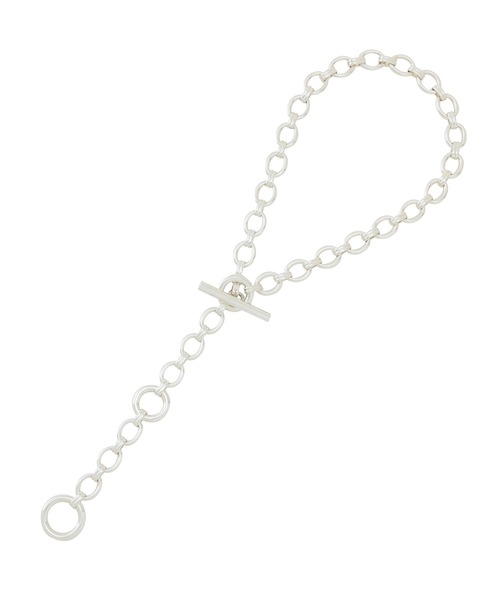 Bonjour Girl（ボンジュールガール）の「AZUKI マルチWAYチェーンチョーカーネックレス（ネックレス・レディース・シルバー・FREE）」の11枚目の写真