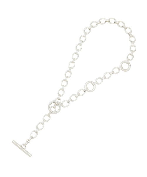 Bonjour Girl（ボンジュールガール）の「AZUKI マルチWAYチェーンチョーカーネックレス（ネックレス・レディース・シルバー・FREE）」の12枚目の写真