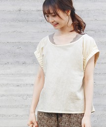 Crisp | ホイップスリーブリネンブラウス(シャツ/ブラウス)