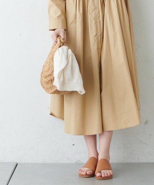 PUAL CE CIN(ピュアルセシン)の「【BARI】DONIA 29/レザートングサンダル(サンダル・レディース・キャメル/ブラウン系その他・LARGE/MEDIUM)」の9枚目の写真